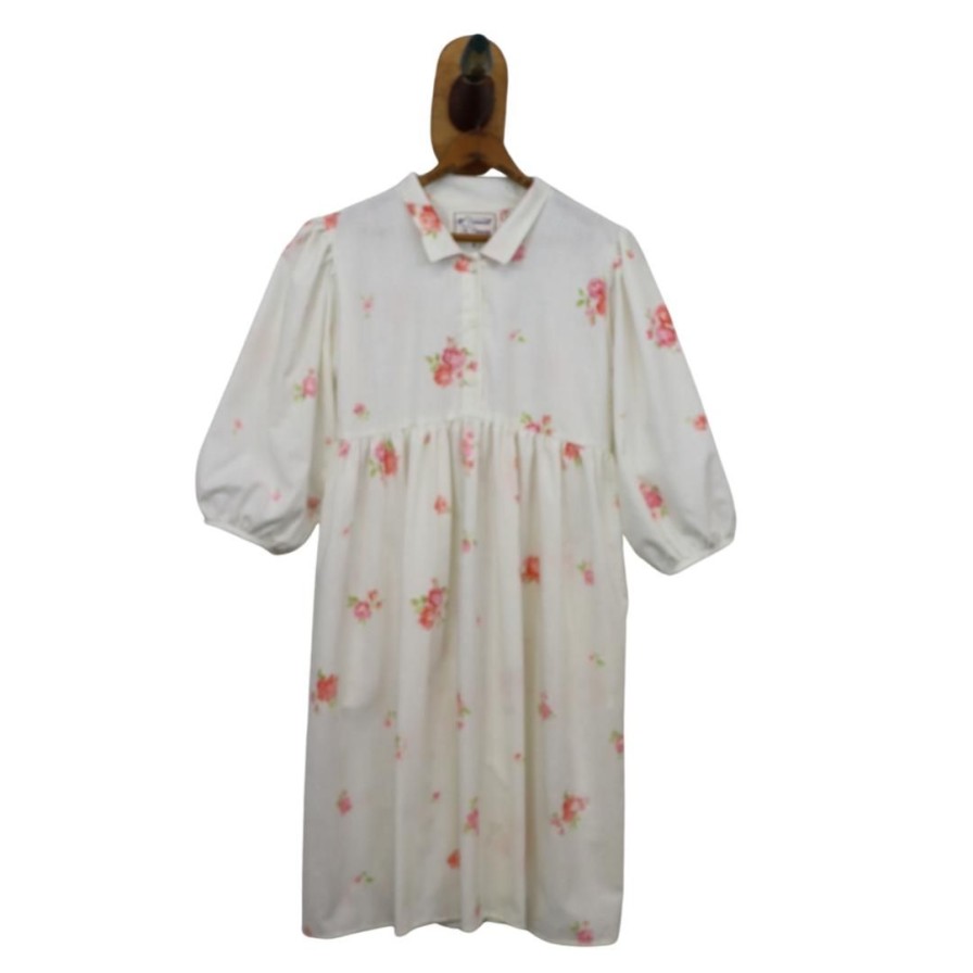 Pajamas Farewell Frances | Bedsheet Nightgown Sz S Bn11