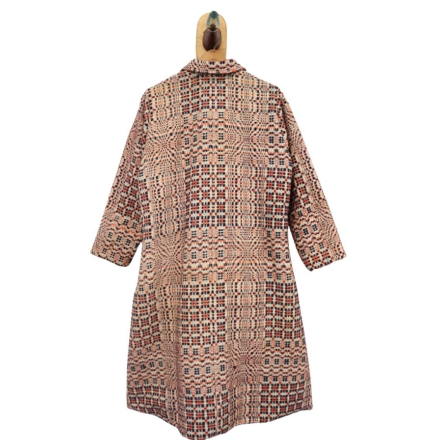 Women Farewell Frances | Long Wool Coverlet Coat Lcc11 Sz M - Sample