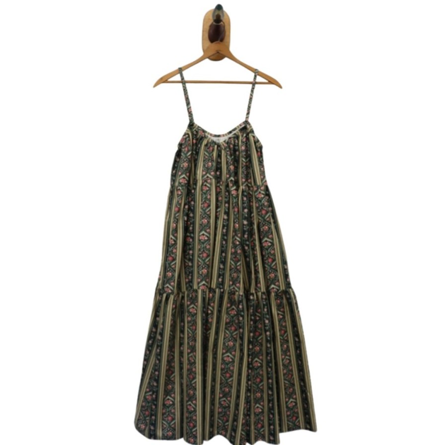 Women Farewell Frances | Reanna Quilt Dress Long Sz S M L Rd67