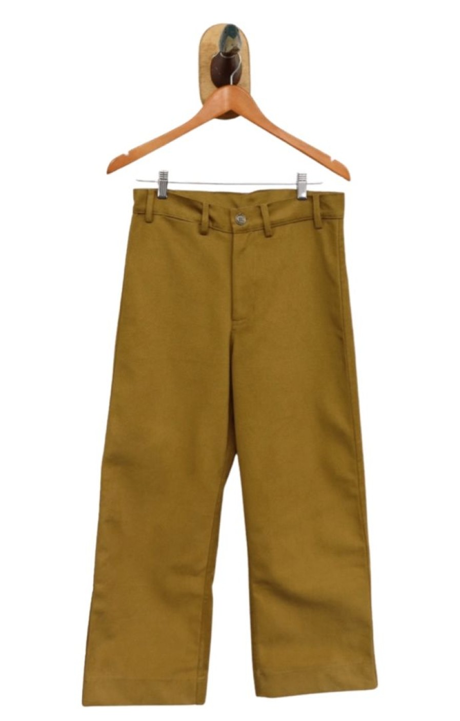 Women Farewell Frances | Maude Twill Cropped Pant Mustard Sz Xs S M L