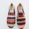 Women Farewell Frances | Purple And Pink Berber Sneakers