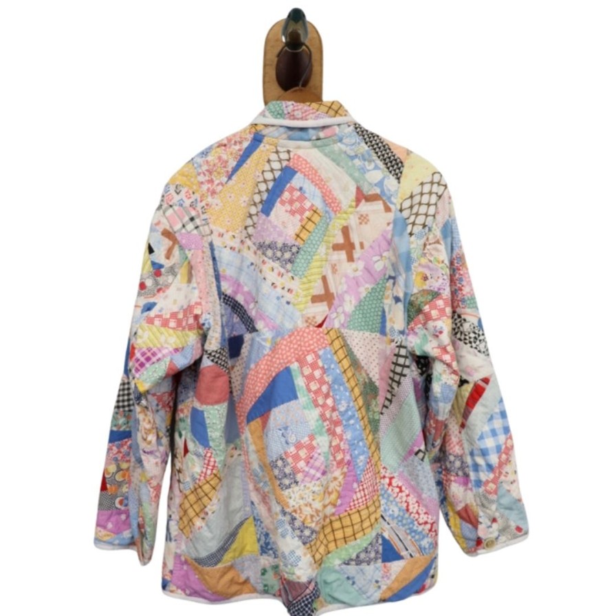 Women Farewell Frances | Claude Quilt Coat Sz M Cqc9