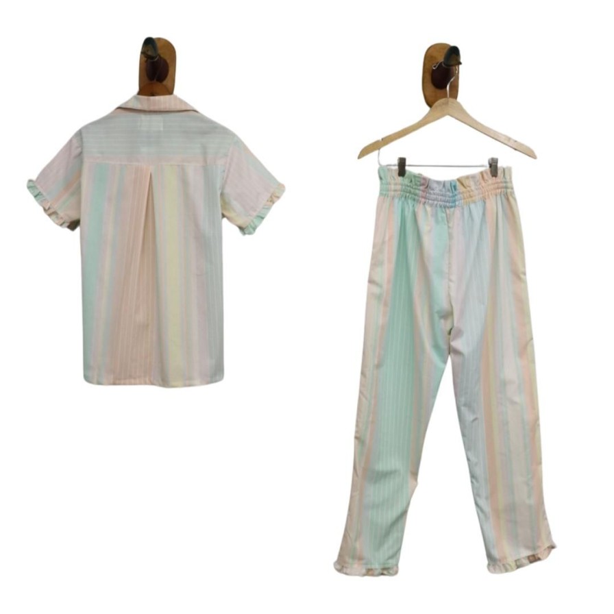 Pajamas Farewell Frances | Bedsheet Pajamas Sz M Bp139