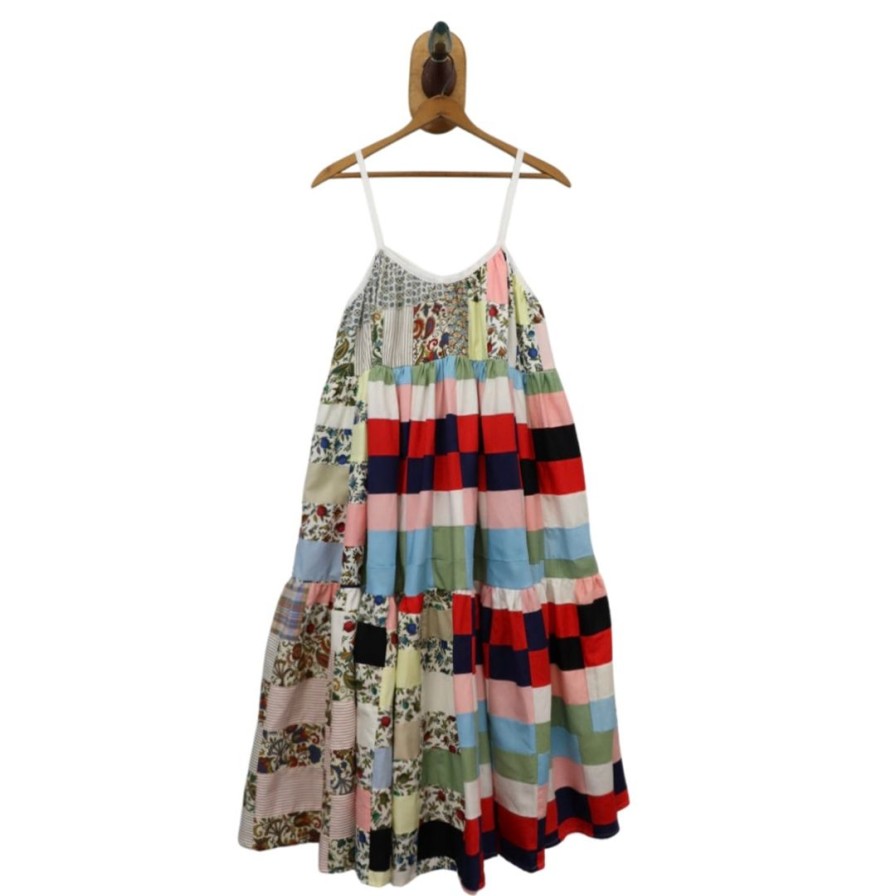 Women Farewell Frances | Reanna Quilt Dress Long Sz Xs Rd49