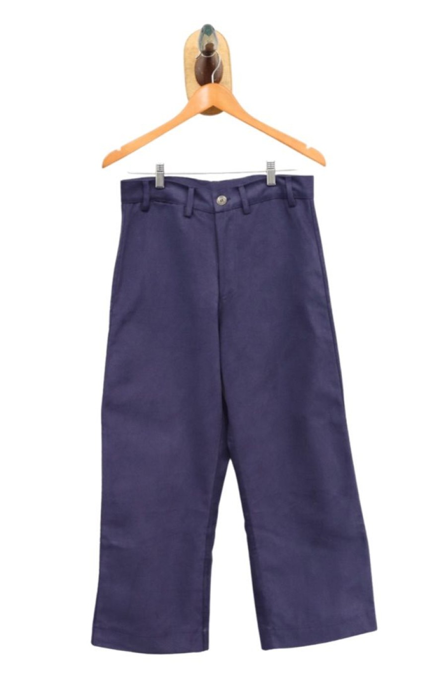 Women Farewell Frances | Maude Twill Cropped Pant Navy Sz Xs S M L