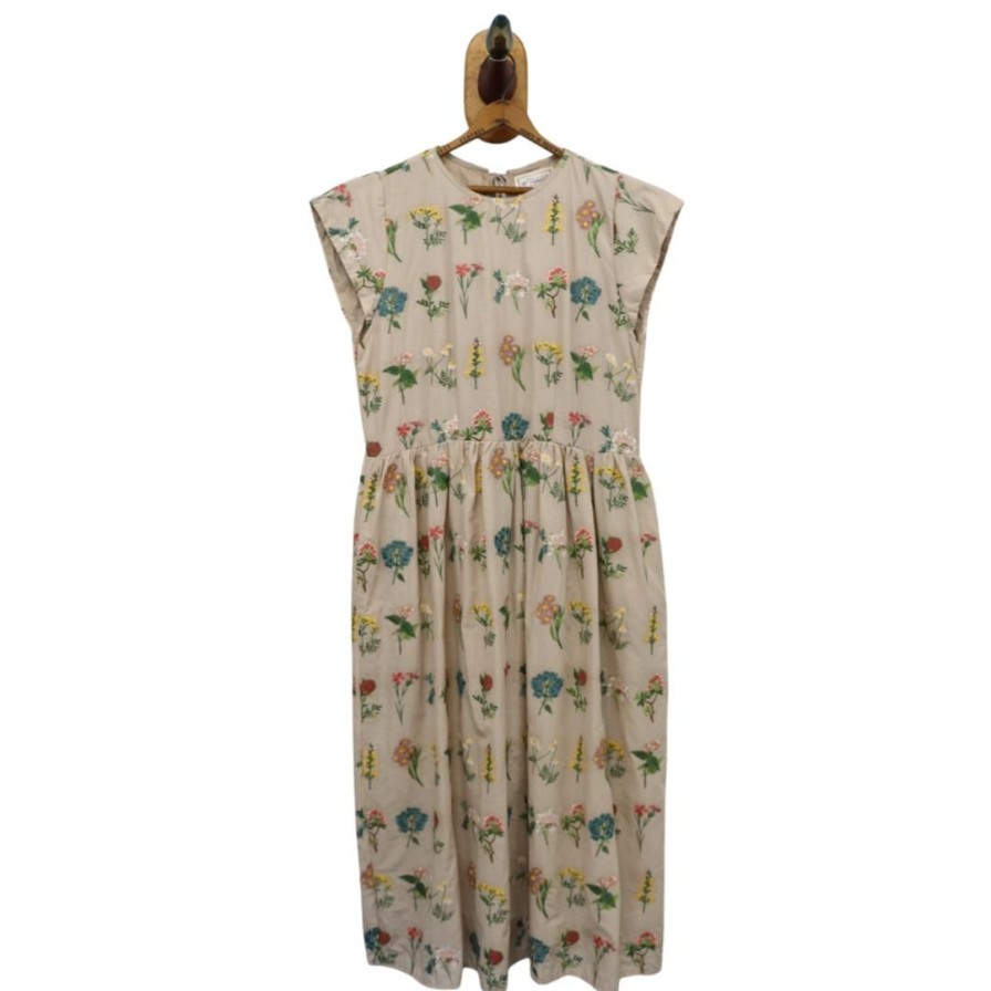 Women Farewell Frances | Julie Cap Sleeve Dress Sz S Jd23