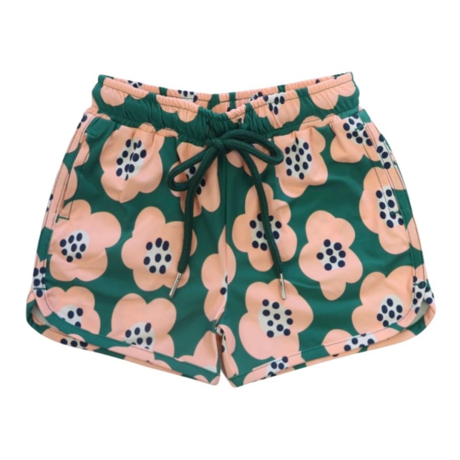 Kids Farewell Frances | Boys Poppy Swim Trunks