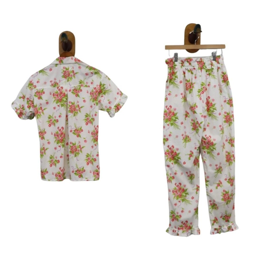 Pajamas Farewell Frances | Bedsheet Pajamas Sz S Bp133