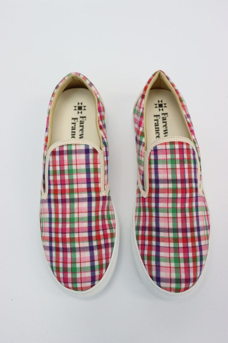 Women Farewell Frances | Plaid Sneakers