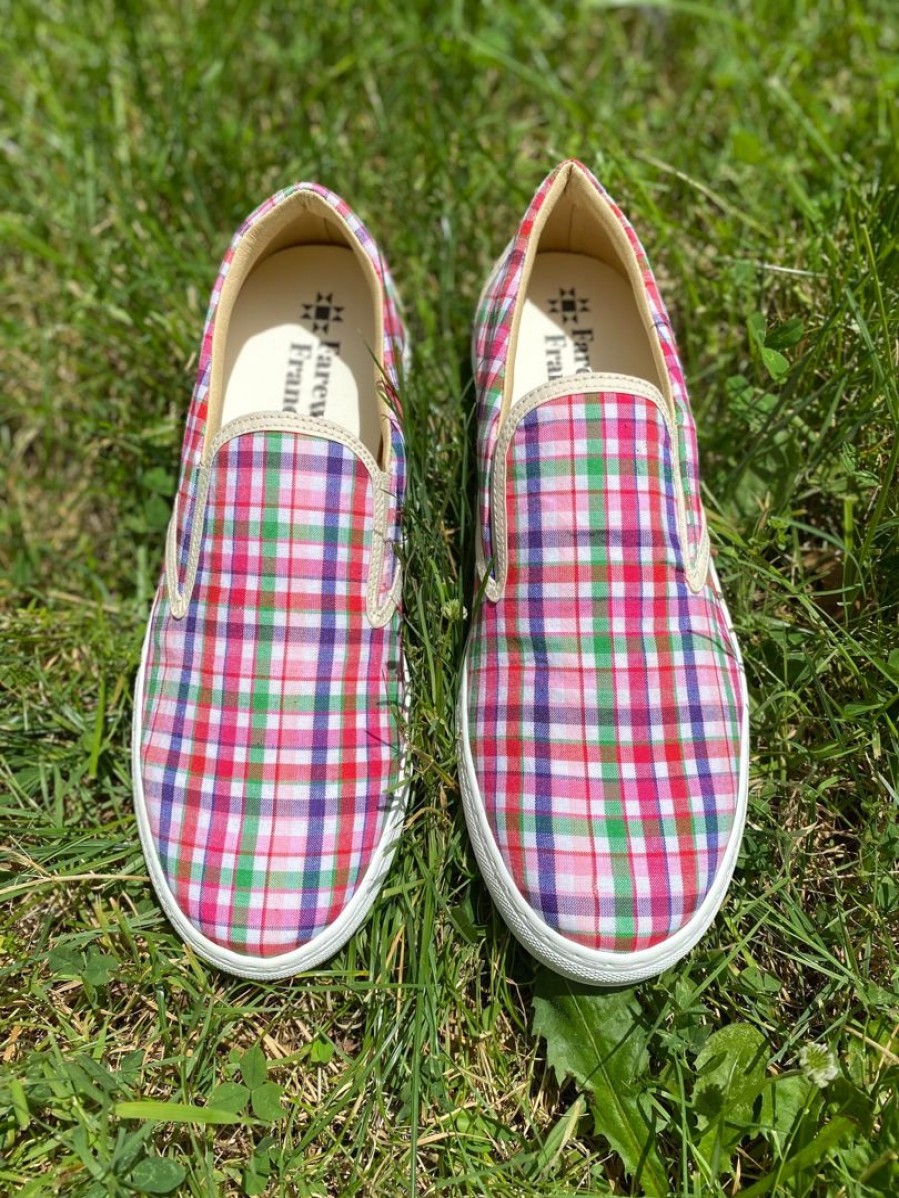 Women Farewell Frances | Plaid Sneakers