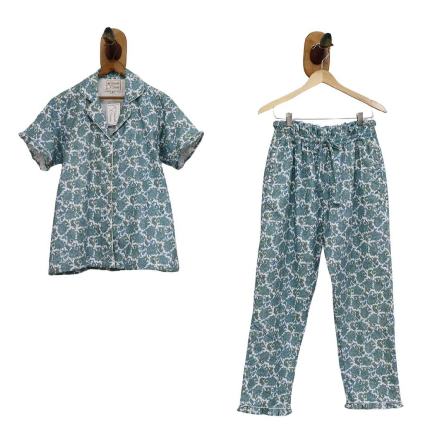 Pajamas Farewell Frances | Bedsheet Pajamas Sz M + L Bp136