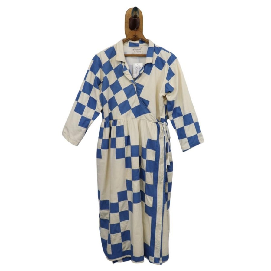 Women Farewell Frances | Vivian Long Sleeve Quilt Dress Sz S Qv25-Ls