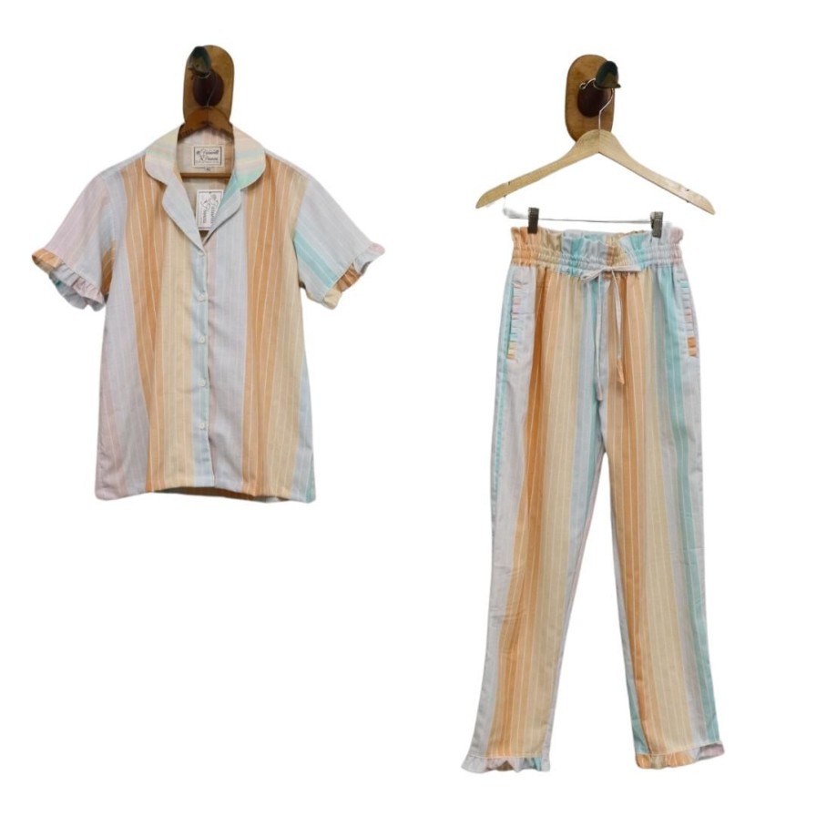 Pajamas Farewell Frances | Bedsheet Pajamas Sz Xs Bp138