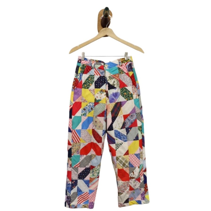 Women Farewell Frances | Tailored Quilt Trousers Sz Xs Qt1