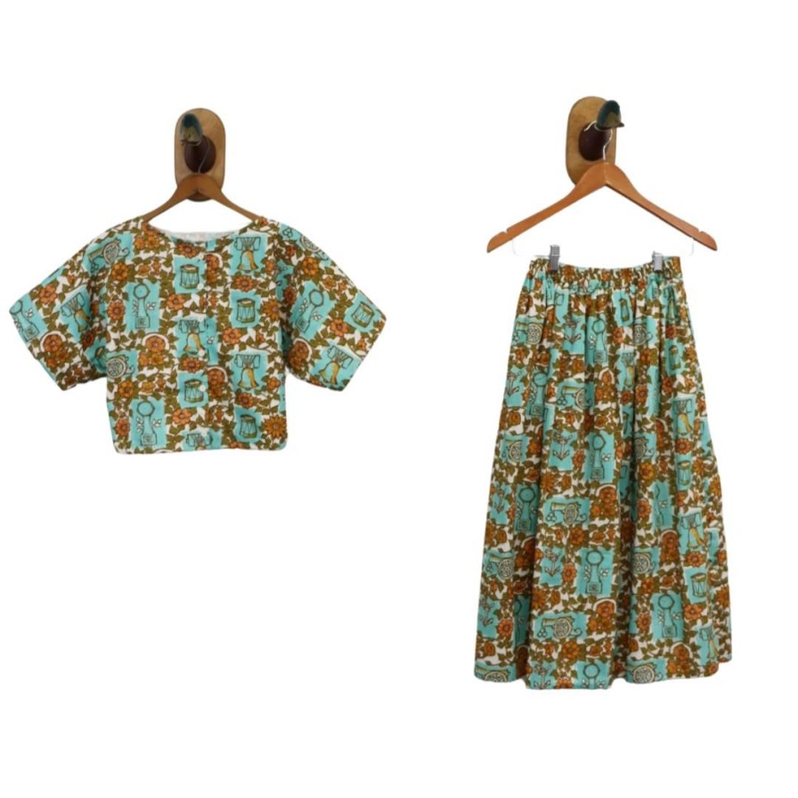 Women Farewell Frances | Alex Top And Skirt Set Sz S + Sz M As7