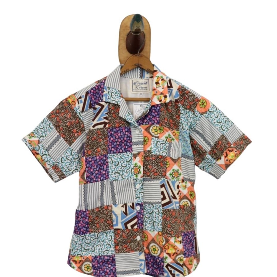 Women Farewell Frances | James Quilt Shirt Sz Xs S J116