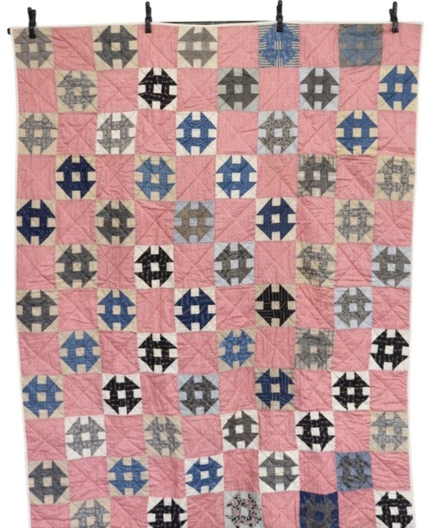 Accessories Farewell Frances | Vintage Churn Dash Quilt 1